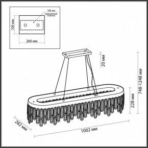 Подвесная люстра Odeon Light Dakisa 4986/12 в Златоусте - zlatoust.mebel24.online | фото 6