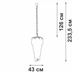 Подвесная люстра Vitaluce V5311 V5311-8/13 в Златоусте - zlatoust.mebel24.online | фото 4