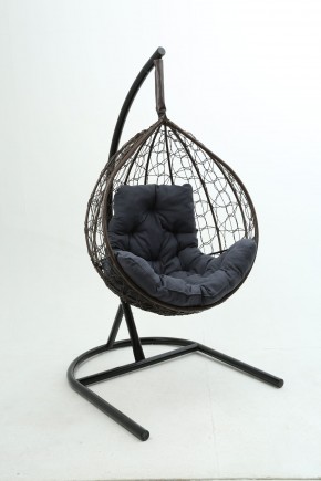 Подвесное кресло Бароло (коричневый/графит) в Златоусте - zlatoust.mebel24.online | фото