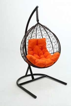 Подвесное кресло Бароло (коричневый/оранжевый) в Златоусте - zlatoust.mebel24.online | фото