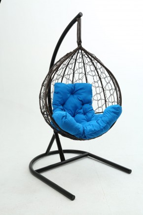 Подвесное кресло Бароло (коричневый/синий) в Златоусте - zlatoust.mebel24.online | фото