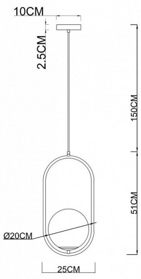 Подвесной светильник Arte Lamp Matisse A7746SP-1AB в Златоусте - zlatoust.mebel24.online | фото 3
