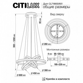 Подвесной светильник Citilux Дуэт CL719650 в Златоусте - zlatoust.mebel24.online | фото 9