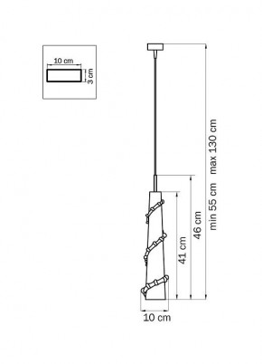 Подвесной светильник Lightstar Petalo 804310 в Златоусте - zlatoust.mebel24.online | фото 4