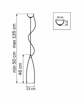 Подвесной светильник Lightstar Volare 804010 в Златоусте - zlatoust.mebel24.online | фото 4
