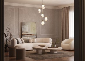 Подвесной светильник Maytoni Aura MOD016PL-05BS в Златоусте - zlatoust.mebel24.online | фото 4