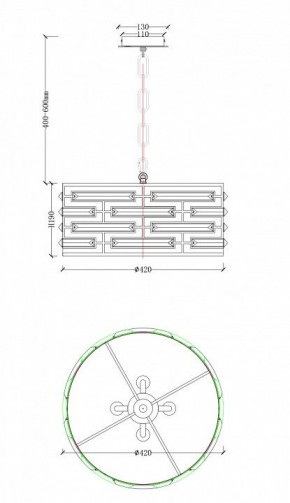 Подвесной светильник Maytoni Frontera MOD067PL-04CH в Златоусте - zlatoust.mebel24.online | фото 4
