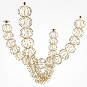 Подвесной светильник Maytoni Golden Cage MOD216PL-L42G3K в Златоусте - zlatoust.mebel24.online | фото 2