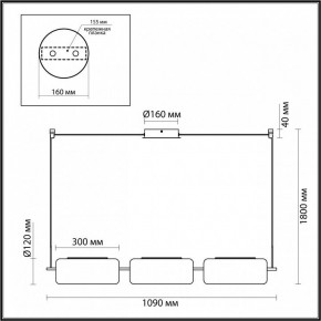 Подвесной светильник Odeon Light Kavia 5003/30L в Златоусте - zlatoust.mebel24.online | фото 4