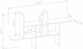 Полка навесная ПК-6 в Златоусте - zlatoust.mebel24.online | фото 4