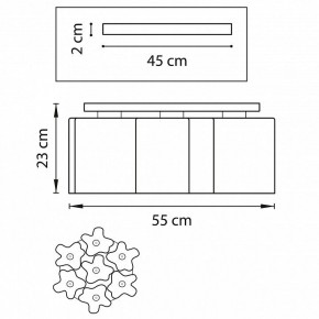 Потолочная люстра Lightstar Nubi 802077 в Златоусте - zlatoust.mebel24.online | фото 2