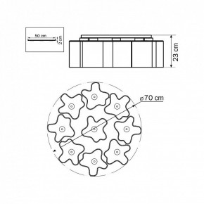 Потолочная люстра Lightstar Nubi 802090 в Златоусте - zlatoust.mebel24.online | фото 5