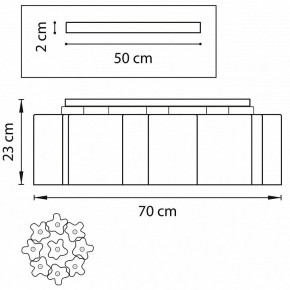 Потолочная люстра Lightstar Nubi 802093 в Златоусте - zlatoust.mebel24.online | фото 2