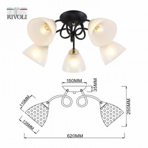 Потолочная люстра Rivoli Luiza Б0054904 в Златоусте - zlatoust.mebel24.online | фото 6