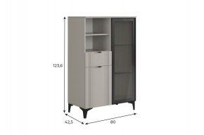 РИЧ Комод 2 со стеклом в Златоусте - zlatoust.mebel24.online | фото 2
