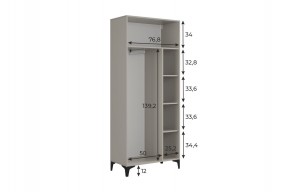 РИЧ Шкаф двухдверный в Златоусте - zlatoust.mebel24.online | фото 3