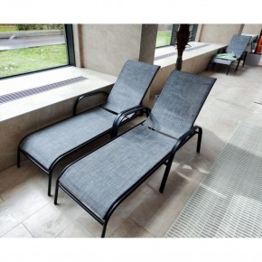 Шезлонг-лежак Бирма MC-2051C Grey в Златоусте - zlatoust.mebel24.online | фото 1