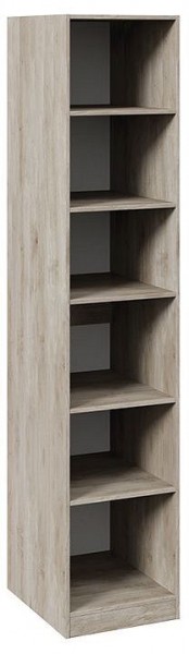 Шкаф для белья Эмбер СМ-348.07.001 в Златоусте - zlatoust.mebel24.online | фото 2