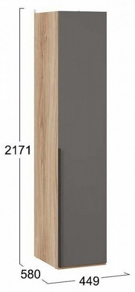 Шкаф для белья Порто СМ-393.07.001 в Златоусте - zlatoust.mebel24.online | фото 3