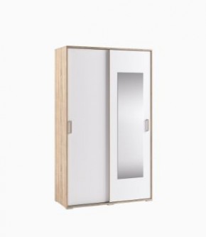 Шкаф-купе Бланка Дуб сонома/Белый в Златоусте - zlatoust.mebel24.online | фото 1