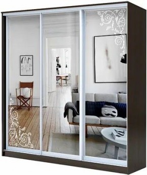 Шкаф-купе ХИТ 22-20/2-656 ОРНАМЕНТ в Златоусте - zlatoust.mebel24.online | фото