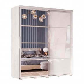 Шкаф-купе Крафт-6 1.6 м ШКК-06 (ясень белый) в Златоусте - zlatoust.mebel24.online | фото 3