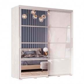 Шкаф-купе Крафт-6 (Ясень Белый) в Златоусте - zlatoust.mebel24.online | фото 3