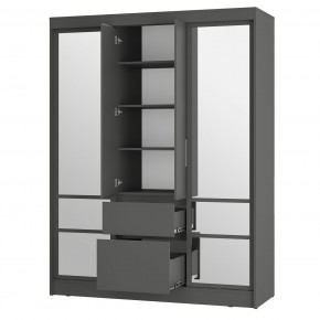 Шкаф-купе Симпл ШКК-06 (графит) в Златоусте - zlatoust.mebel24.online | фото 2