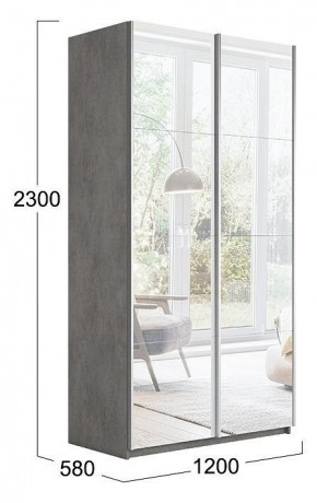 Шкаф-купе Траст СШК 2.120.60-13.13 в Златоусте - zlatoust.mebel24.online | фото 3