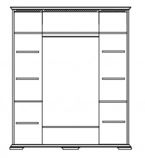 Шкаф Лика с зеркалом (ММ 137-01/04) в Златоусте - zlatoust.mebel24.online | фото 4