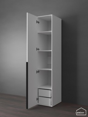 Шкаф Linnea MHR-1-3 2050х400х510 (Белый-М 11.1.2) в Златоусте - zlatoust.mebel24.online | фото 5