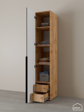 Шкаф Linnea MHR-1-4 2050х400х510 (ДВ-М 11.1.25) в Златоусте - zlatoust.mebel24.online | фото 5