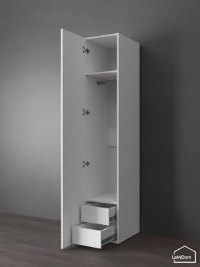 Шкаф Linnea MHR-1PO-3 2050х400х510 (Белый-М 11.1.2) в Златоусте - zlatoust.mebel24.online | фото 5