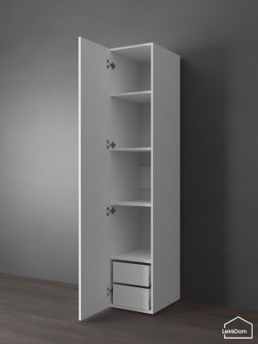 Шкаф Linnea MHR-1PO-4 2050х400х510 (Белый-М 11.1.2) в Златоусте - zlatoust.mebel24.online | фото 5