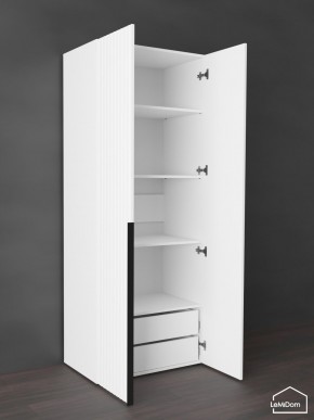 Шкаф Linnea MHR-2-4 2050х800х510 (Белый-М 11.1.2) в Златоусте - zlatoust.mebel24.online | фото 6