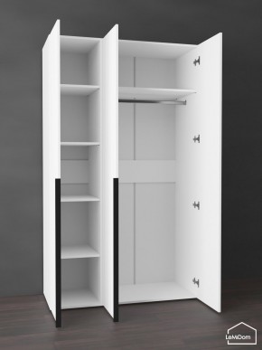 Шкаф Linnea MHR-3-1 2050х1200х510 (Белый-М 11.1.2) в Златоусте - zlatoust.mebel24.online | фото 4