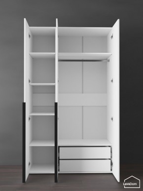 Шкаф Linnea MHR-3-2 2050х1200х510 (Белый-М 11.1.2) в Златоусте - zlatoust.mebel24.online | фото 5