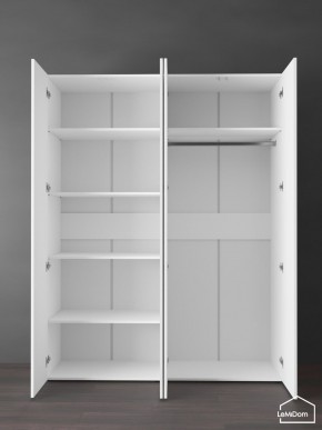 Шкаф Linnea MHR-4PO-1 2050х1600х510 (Белый-М 11.1.1) в Златоусте - zlatoust.mebel24.online | фото 4