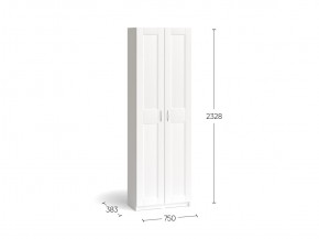 Шкаф МАКС двухдверный узкий, цвет белый в Златоусте - zlatoust.mebel24.online | фото 3
