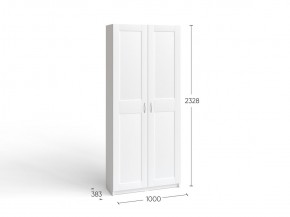 Шкаф МАКС двухстворчатый, цвет белый в Златоусте - zlatoust.mebel24.online | фото 3