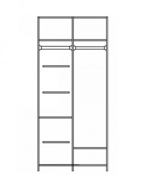 Шкаф Нинель ММ-167-01/03 в Златоусте - zlatoust.mebel24.online | фото 3