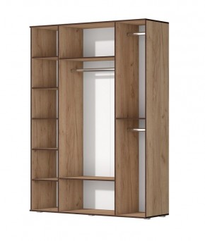 Шкаф Норден 1600 (Дуб Крафт золотой) в Златоусте - zlatoust.mebel24.online | фото 2