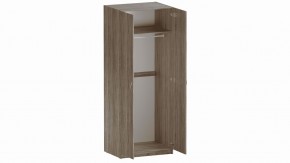 Шкаф ПЕГАС двухдверный, цвет Дуб Сонома в Златоусте - zlatoust.mebel24.online | фото 2