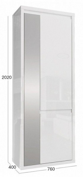Шкаф платяной Норден СТЛ.413.01 в Златоусте - zlatoust.mebel24.online | фото 3