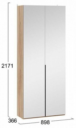 Шкаф платяной Порто СМ-393.07.224 в Златоусте - zlatoust.mebel24.online | фото 4