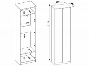 Шкаф платяной ШО-4 в Златоусте - zlatoust.mebel24.online | фото 8