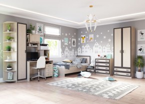 НАОМИ Шкаф 2-х створчатый с 2 ящиками в Златоусте - zlatoust.mebel24.online | фото 2