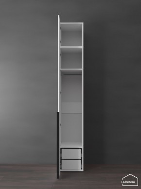 Шкаф с антресолью Linnea MHR-1A-3 2450х400х510 (Белый-М 11.1.1) в Златоусте - zlatoust.mebel24.online | фото 5