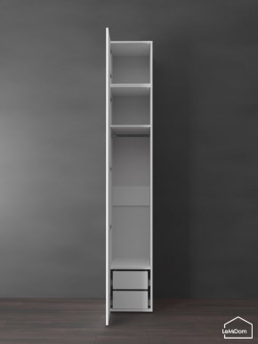 Шкаф с антресолью Linnea MHR-1POA-3 2450х400х510 (Белый-М 11.1.2) в Златоусте - zlatoust.mebel24.online | фото 5