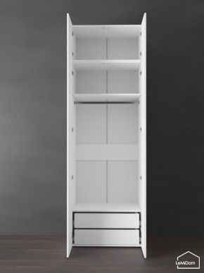 Шкаф с антресолью Linnea MHR-2POA-3 2450х800х510 (Белый-М 11.1.2) в Златоусте - zlatoust.mebel24.online | фото 5